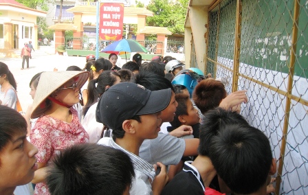 Ninh Bình: Hơn 11.000 học sinh dự thi vào lớp 10