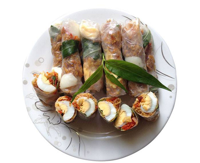 Bánh tráng cuốn dẻo Phan Thiết