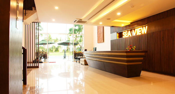 loi vao kha lung linh cua khach san Sea View - Top 10 khách sạn giá rẻ ở Đà Nẵng chất lượng nhất
