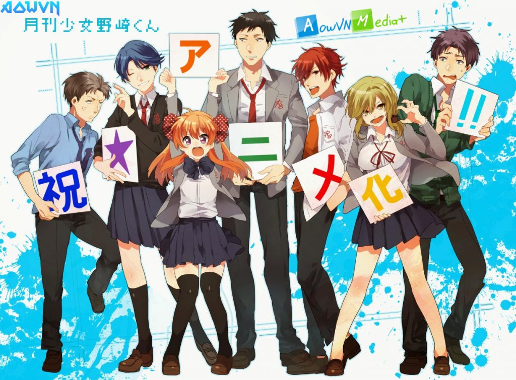 Gekkan Shoujo Nozaki Kun Nozaki Truyện Tranh Thiếu Nữ 1024x755 - Những bộ phim anime tình cảm hay nhất