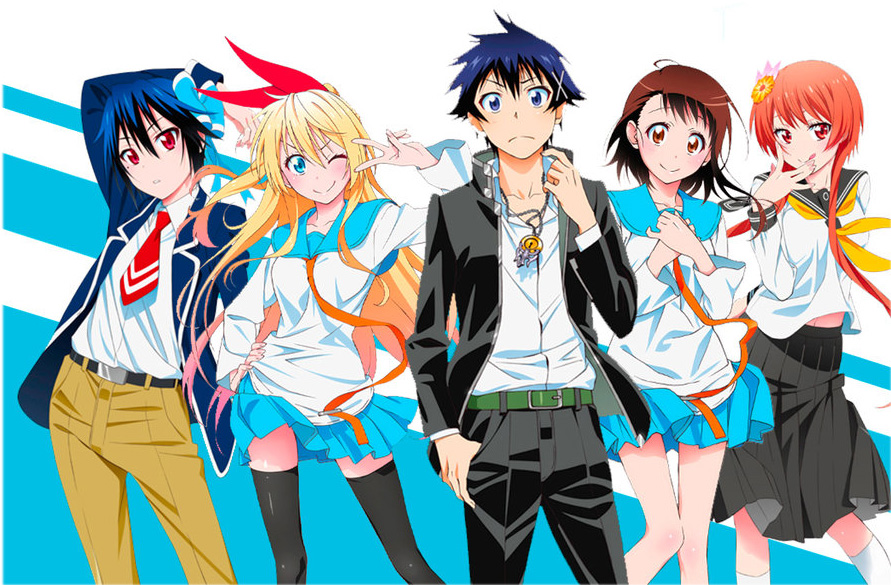 Nisekoi - top 10 bộ phim anime tình cảm