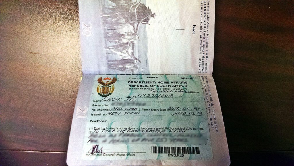 Visa nam phi 2 1024x579 - Hướng dẫn thủ tục đăng kí xin visa Nam Phi mới nhất