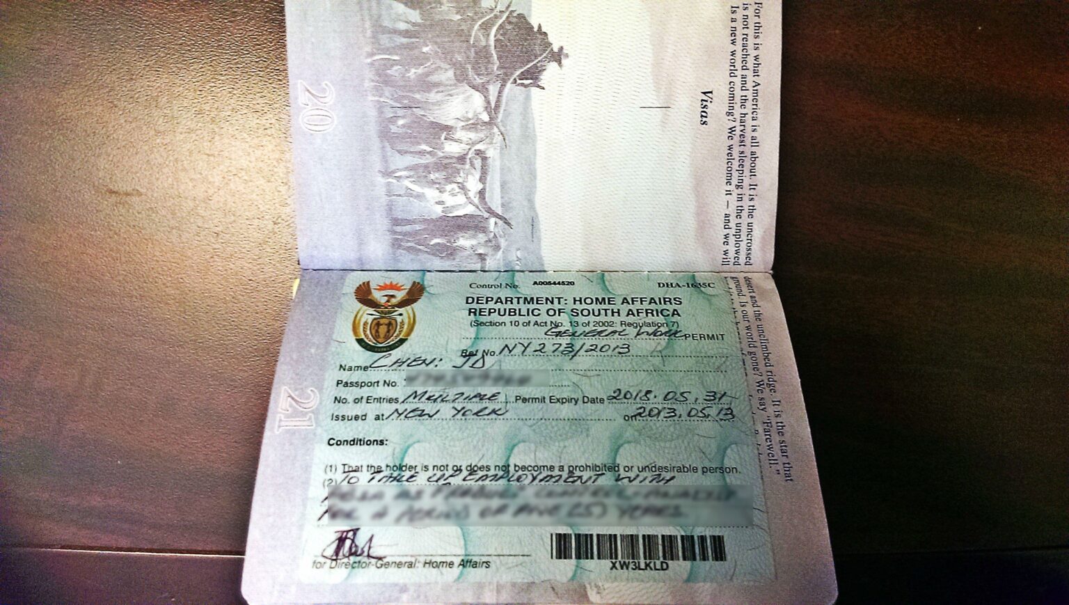 Hướng dẫn thủ tục đăng kí xin visa Nam Phi mới nhất
